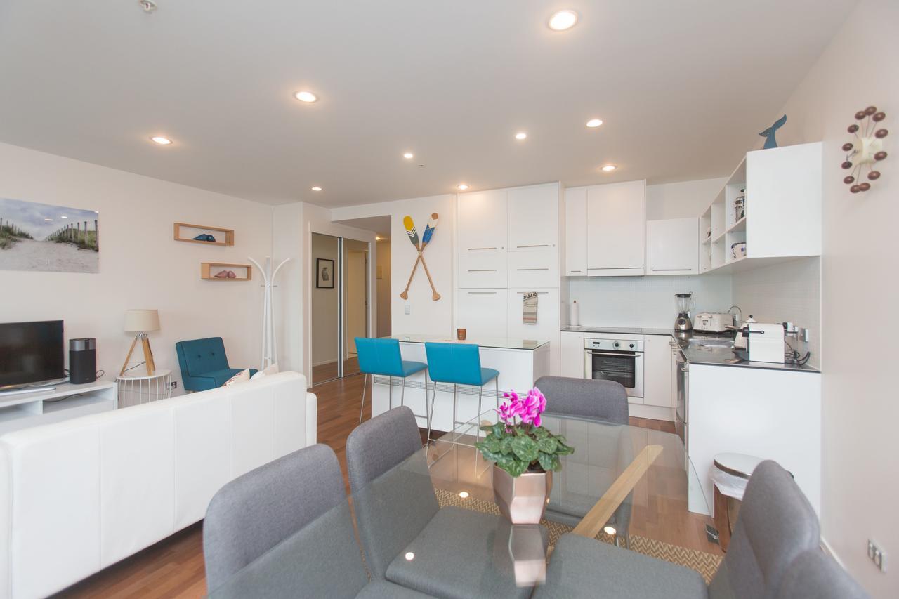 오클랜드 Perfect Location With Harbour Views 아파트 외부 사진
